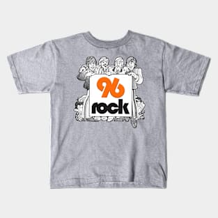 WKLS 96 Rock Atlanta loves The Beatles! Kids T-Shirt